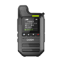 Radio POC 4G LTE Portátil con Alcance de 5000 km, Radio POC 4G con Wifi, GPS Opcional y Tarjeta SIM