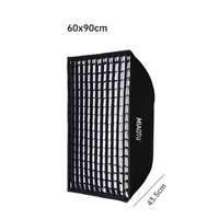 MAIOTU 35 In/90cm boîte souple carrée à dégagement rapide kit d'éclairage photographique avec diffuseurs adapté à l'éclairage du studio photo