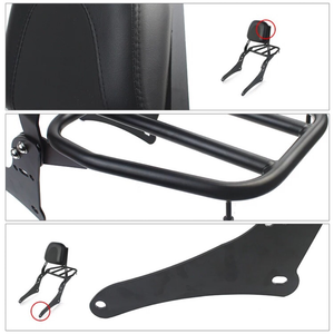 오토바이 액세서리 승객 등받이 후면 랙 수하물 캐리어 반란군 CM300 CM500 에 적합 - Product Image 3
