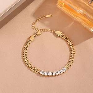 Elegante Pulsera de Diamantes Cultivados en Laboratorio para Mujer, Corte Brillante Redondo, Oro Fino, Oro Rosa, Oro Blanco, Plata, Regalo de Joyería - Product Image 6