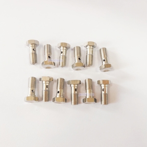 M8X 1 M12 X 1 M12 X 1,5 M16 X 1 SUS SS 304 Perno <span class=keywords><strong>banjo</strong></span> simple de acero inoxidable 20mm - Product Image 1