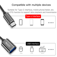 GS01 YESIDO Adaptateur OTG de transmission de données USB femelle Type-C pour téléphone portable