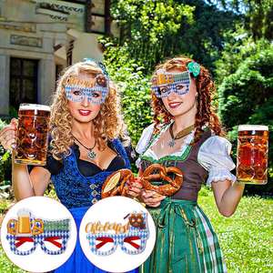 Máscaras de Diseño de Moda 2023 para Decoración del Oktoberfest, Artículos para Fiestas - Product Image 4