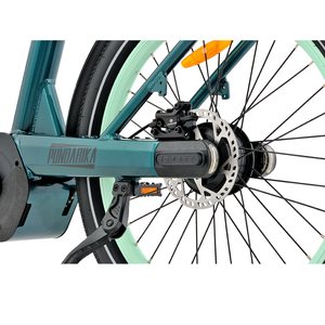 Bicicleta Eléctrica Urbana Económica de 24 Pulgadas, 250W, Batería de Litio de 15AH, Motor sin Escobillas, con Asistencia al Pedaleo, Pundarika, Precio Económico - Product Image 4