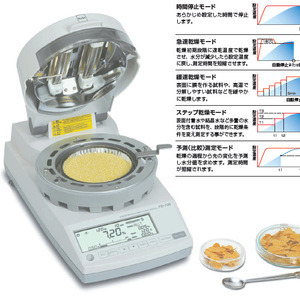 Analyseur d'humidité infrarouge Kett FD-720 220V, importé du Japon, humidimètre pour bois - Product Image 2