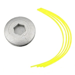 Tête de coupe universelle en aluminium à alimentation par choc pour débroussailleuse à essence - Remplacement OEM argenté - Product Image 3
