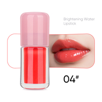 Gloss à lèvres liquide brillant en tube carré miniature de 12 couleurs, label privé, logo personnalisé, hydratant, imperméable, maquillage pour les lèvres