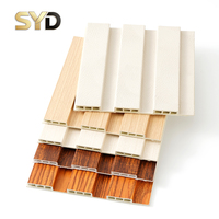 Panel Dinding Beralur WPC Grosir, Panel Dinding Dekoratif Interior, Harga Pabrik