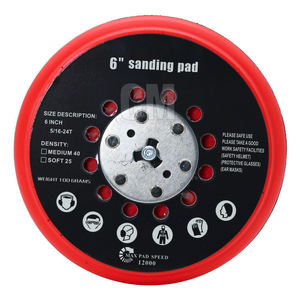 Plaque de support universelle OEM BO/SCH 2608900007 EXPERT, 150 mm, diamètre moyen, pour ponceuse orbitale aléatoire, plaquettes de rechange - Product Image 3