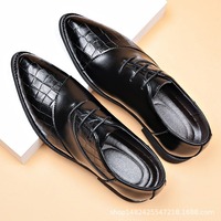 Herren Business Formelle Kunstleder-Schuhe Leichte Trendige Flache Oxford-Hochzeitsschuhe Bräutigam-Schuhe Anzugschuhe Büro