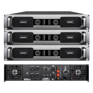 เครื่องขยายเสียง AUWAY ดีไซน์ใหม่ 2 แชนแนล ระบบเสียงระดับมืออาชีพ รุ่น TTV2600 ซีรีส์ TTV กำลังขับจริง 2x550 วัตต์ - Product Image 6