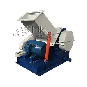 small plastic PE PP PVC PPR pipe crusher grinding recycling machine