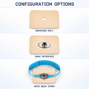 Pansement de trachéotomie en silicone de qualité médicale imperméable, coussinet de trachéotomie en mousse réutilisable, couvre-tube G pour le cou, pour soins post-chirurgicaux des adultes - Product Image 3