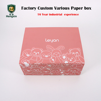Boîte cadeau pliable à fermeture magnétique personnalisée, boîte en papier pliable avec logo personnalisé