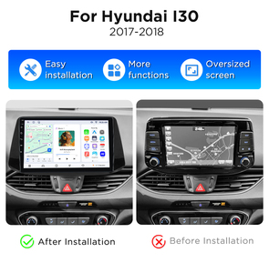 Reproductor Multimedia para Auto Junsun de 9 Pulgadas y 1280*720 para Hyundai I30 2017-2018, Reproductor Multimedia con Navegación GPS Inalámbrica para Auto - Product Image 2