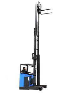 JINGXIN nuova batteria al litio Rider raggiungere Stacker carrello elevatore 1 Ton 3 fase albero elettrico carrello elevatore per la vendita - Product Image 4