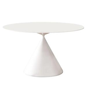 Mesa de Comedor Redonda Giratoria de Color Negro Puro para Uso Doméstico en Apartamentos Pequeños - Product Image 5