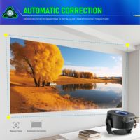 Mini projecteur vidéo 4K HY300MAX, sans fil, Wifi, LED, portable, vidéo 720P, système d'écran miroir intelligent, projecteurs domestiques