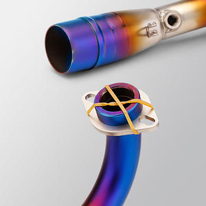 Para <span class=keywords><strong>X</strong></span> <span class=keywords><strong>MAX</strong></span> <span class=keywords><strong>300</strong></span> XMAX300 <span class=keywords><strong>2017</strong></span> - 2024 Sistema completo de tubería de enlace medio compatible con todos los silenciadores de escape de 51mm - Product Image 5