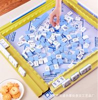 Support de jeu de mahjong, échecs et dominos de luxe en bois massif, style américain, en stock