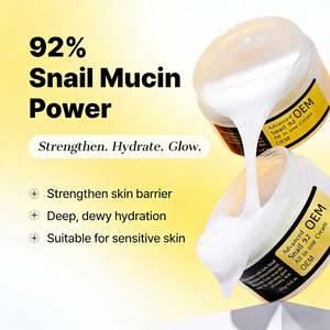 ครีมบำรุงผิวหน้าสูตรเข้มข้นพิเศษ ข้ามพรมแดน ช่วยลดเลือนริ้วรอย 100 มล. สารสกัดจากเมือกหอยทาก ต่อต้านริ้วรอย - Product Image 3