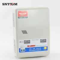 Stabilisateur de tension monophasé de petite taille AC 110V/220V 3-10KVA SVC certifié CE, réponse 1S