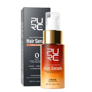 Afrika Afro-Haarpflegeprodukte sofortiges weiches glattes Haar Serum Öl für schwarze Frauen 4C lockiges Haarglättendes Lösungserum
