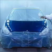 Film de masquage plastique pour réparation automobile à adsorption électrostatique de haute qualité, fourni directement par l'usine, OEM