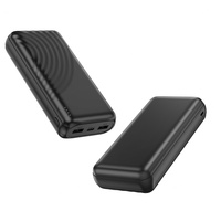 Batteries externes portables d'urgence miniatures de grande capacité 20000 mAh pour téléphones, idéales pour les voyages en extérieur