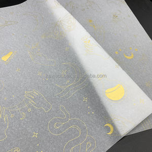 Butik mağaza iş markalaşma için özel Logo baskılı dokulu kağıt hediye ambalaj kağıdı lüks ambalaj malzemeleri - Product Image 2