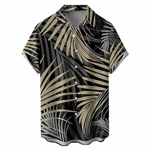 Nueva Camiseta Casual de Verano para Hombre con Logotipo Personalizado, Transpirable, Antiencogimiento, de Secado Rápido, con Diseño Artístico de las Islas del Pacífico, Estilo Aloha para Vacaciones - Product Image 3