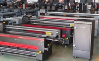 Imprimante à sublimation 3.2M Machine d'impression de drapeau Fixation directe Chauffe-imprimante textile numérique pour drapeau et affichage