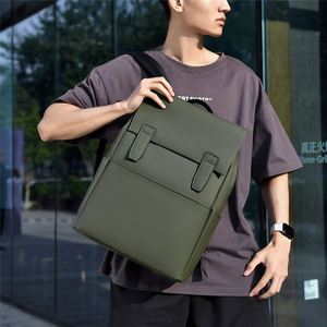 2024 Top qualité étanche luxueux en cuir PU logo personnalisé sac à dos pour ordinateur portable école sac à dos Mochila Sac a dos sac à dos - Product Image 5