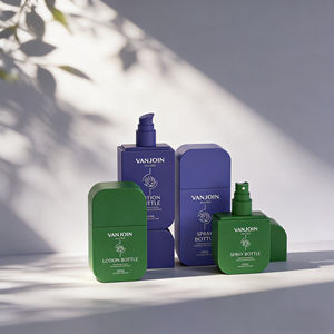 Envases de Plástico Vacíos de Lujo de 100 ml y 150 ml, Cuadrados, Esmerilados, para Cosméticos, Base de Maquillaje, Crema, Suero, Loción, <span class=keywords><strong>con</strong></span> Bomba y Logotipo Personalizado - Product Image 5