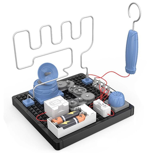 45 adet DIY Stem elektronik devreler monte dişli sürücü Buzz oyuncaklar elektrikli dokunmatik labirent oyunu