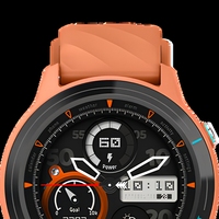 Jam Tangan Pintar Bulat Z123 Layar AMOLED TFT IPS Digital Analog  Panggilan Telepon Pelacak Detak Jantung untuk Olahraga
