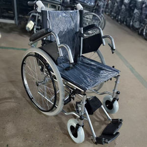 Fauteuil roulant manuel pliable de haute qualité, confortable, en tissu, pour personnes âgées handicapées - Product Image 5