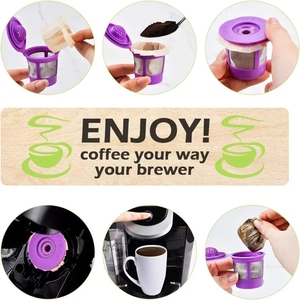 Disposable Coffee Paper <strong>Filters</strong> Replacement Kerig <strong>Filter</strong> Compatible with <strong>Reusable</strong> Single Serve Pods <strong>Keurig</strong> Coffee Maker - Product Image 2