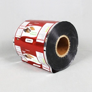 <span class=keywords><strong>Film</strong></span> d'emballage alimentaire pour animaux de compagnie à haute barrière imprimé sur mesure, rouleau de <span class=keywords><strong>film</strong></span> laminé en aluminium pour l'emballage automatique des aliments pour chiens et chats - Product Image 4