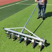 Planteuse manuelle industrielle DIY pour l'ail, réglable, 3456 rangs, avec grattoir à terre