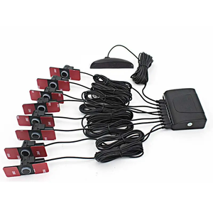 Sistema de Radar de Aparcamiento para Coche con 8 Sensores, Pantalla LED, Alerta Sonora, Detector de Marcha Atrás Impermeable para Coches - Product Image 2