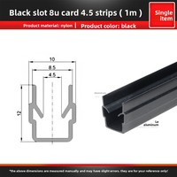 Profilé en aluminium industriel 8 clips 4040, bande à rainure en U, plexiglas acrylique, bande de serrage intégrée, service de découpe sur mesure