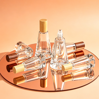 30ml Glas-Rollflasche mit Holzdeckel Bambusdeckel Ätherisches Öl Roll-on Flasche mit Edelstahlkugel