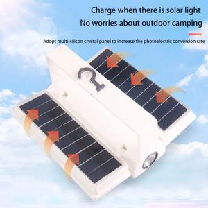 Lámpara LED Solar para Camping, Plegable 90°, Linterna Portátil, para Senderismo, Pesca, Emergencias, Carpa - Product Image 4