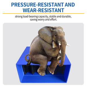 Kotak penyimpanan lembaran berongga otomatis Polipropilena dapat dilipat dengan partisi untuk Pengemasan - Product Image 6