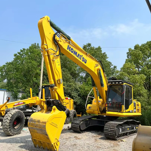 Pelleteuse sur chenilles Komatsu PC200 de 20 tonnes d'occasion, en bon état, avec composants du moteur central-Engrenage moteur - Product Image 1