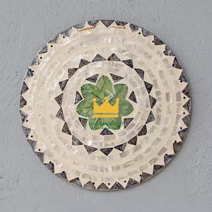 Meilleures ventes, sets de table modernes, écologiques, en nacre naturelle, 10 mm d'épaisseur, pour les repas quotidiens, décoration de table, Vietnam, faible MOQ - Product Image 3