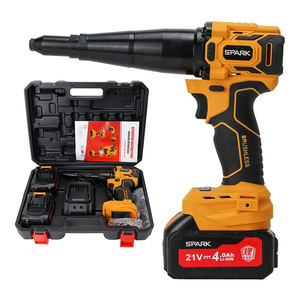 ปืนยิงรีเวทไฟฟ้าไร้สาย <span class=keywords><strong>TRUEMATE</strong></span> Industrial DIY 21V 3.8N.M แบบพกพา ใช้แบตเตอรี่ - Product Image 1