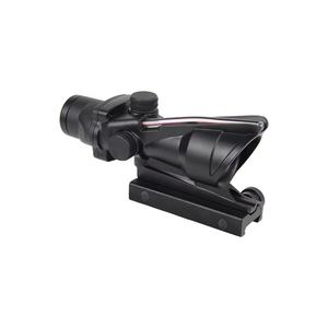 Mira <span class=keywords><strong>4x32</strong></span> com Fonte de Fibra Vermelha, Óptica com Retículo Gravado em Vidro Chevron para Caça, Montagem de 20mm - Product Image 5