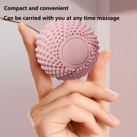 Ballon de massage thérapeutique unisexe Meganic en silicone à picots de 7 cm, idéal pour le dos, les pieds et les épaules – Vente chaude, OEM, portable